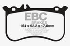 EBC 10-11 Mercedes-Benz CL550 5.5 AMG Sport Pkg Yellowstuff Front Brake Pads (view 3)