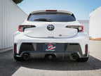 aFe 23-24 Toyota GR Corolla L3 1.6L (t) Gemini XV 3in to 2-1/2in Cat Back Exhaust w/ Blue Flame Tips (view 4)