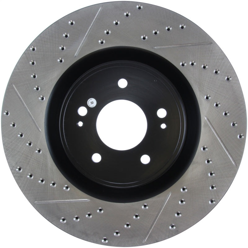 StopTech Slotted & Drilled Sport Brake Rotor (view 3)