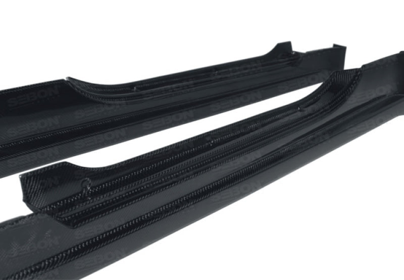 Seibon 02-05 Nissan 350Z SA Carbon Fiber Side Skirts (view 2)