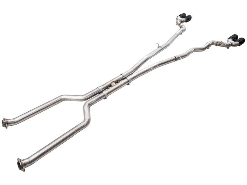 AWE Tuning BMW G90/G99 M5 Track Edition Cat-Back Exhaust - Diamond Black Tips (view 22)