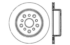 StopTech 93-98 Toyota Supra Turbo Drilled Right Rear Rotor