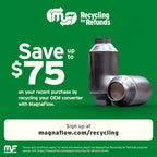MagnaFlow 15-17 Ford F-150 XL V6 3.5L Direct Fit OEM Grade Federal Catalytic Converter (view 12)