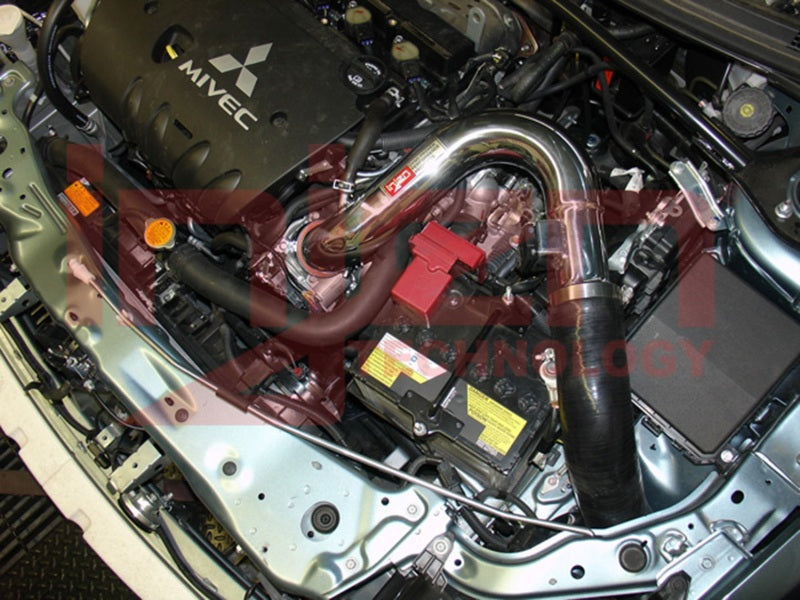 Injen 08-14 Mitsubishi Lancer 2.0L Non Turbo 4 Cyl. Black Cold Air Intake (view 5)