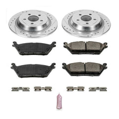 Power Stop 15-17 Ford F-150 Rear Z23 Evolution Sport Brake Kit