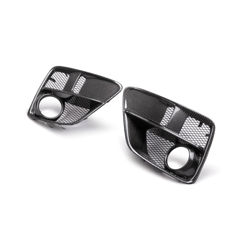 Seibon 15-17 Subaru Impreza WRX/STi Carbon Fiber Fog Light Surrounds (pair) Main image