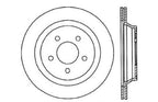 StopTech Slotted & Drilled Sport Brake Rotor (view 2)