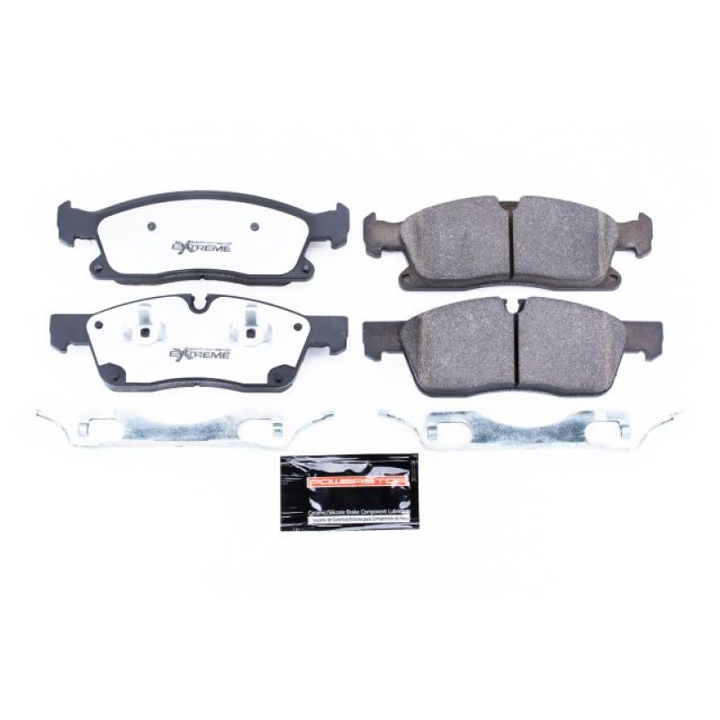 Power Stop 13-16 Dodge Durango Front Z36 Truck & Tow Brake Pads w/Hardware Main image