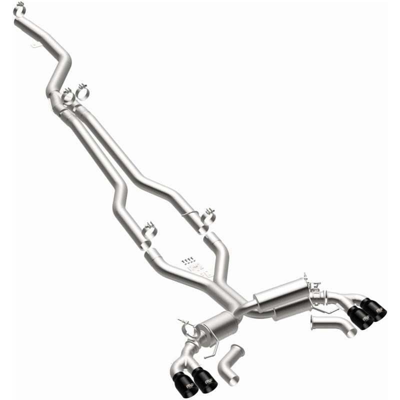 MagnaFlow BMW SPEQ Series Cat-Back Exhaust System Black Chrome (view 19)