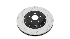DBA 03-05 Evo 8/9 Front Slotted 5000 Series 2 Piece Rotor Assembled w/ Black Hat