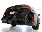 AWE Tuning BMW G90/G99 M5 Track Edition Cat-Back Exhaust - Diamond Black Tips (view 11)