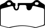 EBC 04-12 Aston Martin DB9 5.9 Redstuff Rear Brake Pads (view 5)