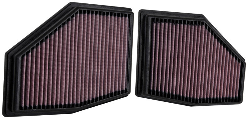 K&N 2020 BMW M550i 4.4L V8 Replacement Air Filter (2 Per Box) Main image