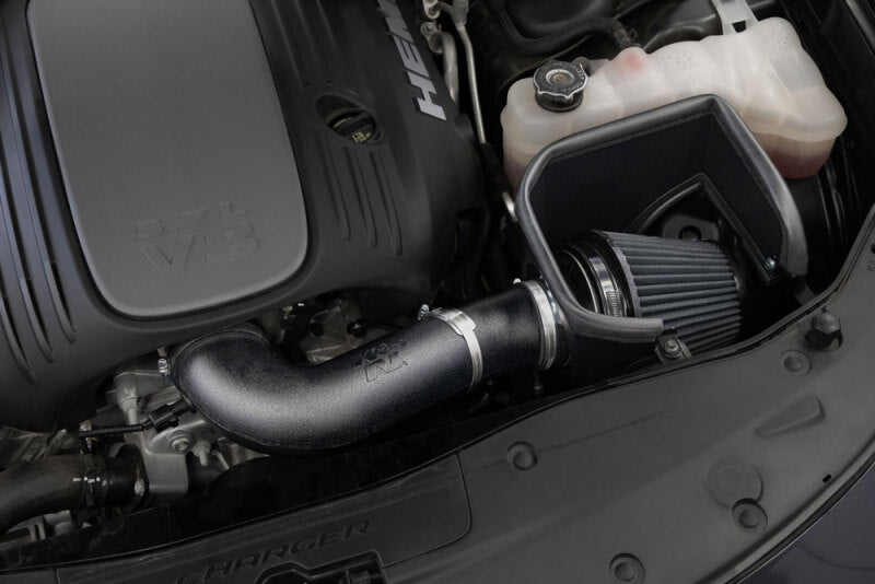 K&N 05-19 Dodge Magnum V8 5.7L/6.1L DRYFLOW Performance Air Intake System (view 3)