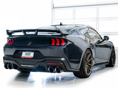 AWE 2024 Ford Mustang Dark Horse S650 RWD SwitchPath Cat-Back Exhaust w/ Quad Chrome Silver Tips