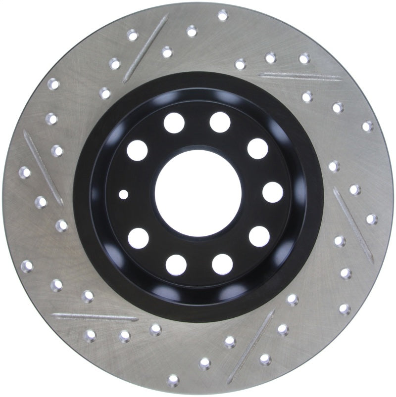 StopTech Slotted & Drilled Sport Brake Rotor (view 10)