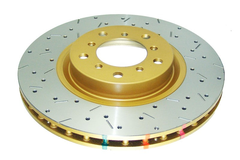 DBA 01-07 BMW M3 E46 w/325mm rotor Front Drilled & Slotted 4000 Series Rotor Main image