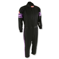 RaceQuip Purple Trim SFI-1 JR. Suit - Kids XSM