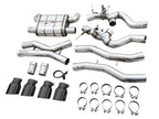 AWE Tuning SwitchPath Cat-Back Exhaust for BMW G8X M3/M4 - Diamond Black Tips (view 11)