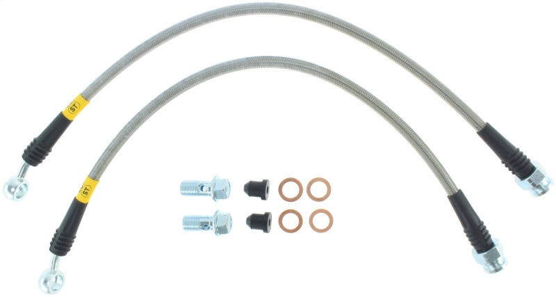 StopTech 97-03 Chevrolet Corvette Stainless Steel Front Brake Line Kit (view 3)