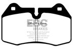 EBC 94-99 BMW M5 3.8 (E34) Redstuff Front Brake Pads (view 5)