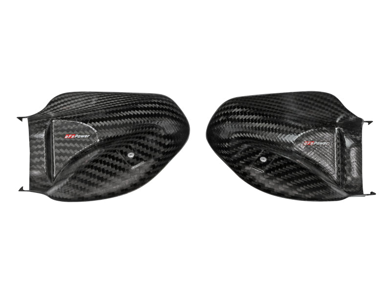 aFe Momentum Black Series Carbon Fiber Dynamic Air Scoop - BMW M5 (F90) 18-19 Main image