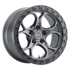 Weld Off-Road W107 17X9.0 Ledge 5X127 ET-12 BS4.50 Satin Gun Satin Black 71.5 (view 2)