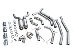 AWE Tuning 19-23 Audi C8 S6/S7 2.9T V6 AWD Track Edition Exhaust - Chrome Silver Tips (view 11)