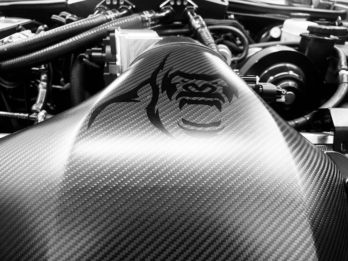 Kong Performance C6ZR1 Ram Air Intake System (Carbon)