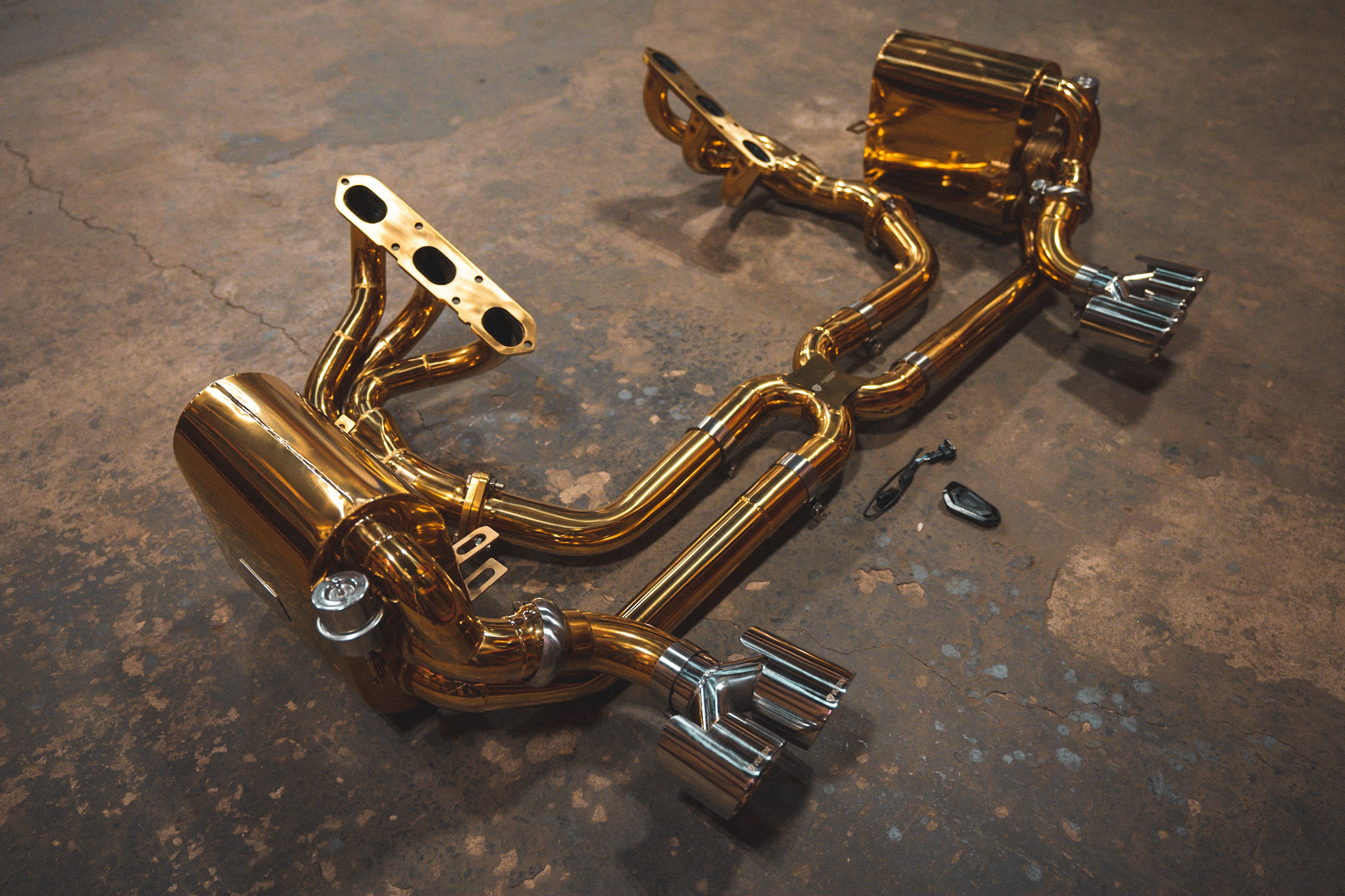 Valvetronic Valved Sport Exhaust System for Porsche 997 Carrera Secondary image