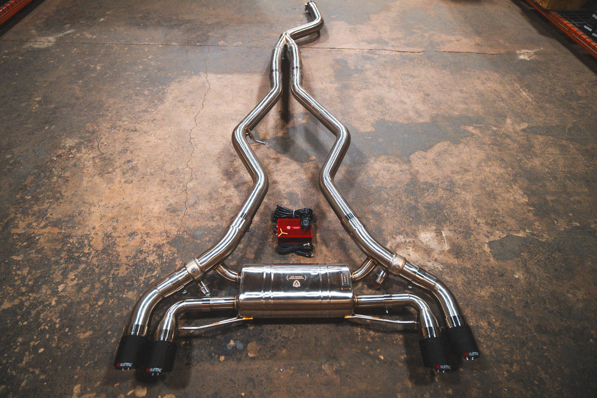 BMW G20/G22/G26 M340i/M440i Valved Sport Exhaust System Main image