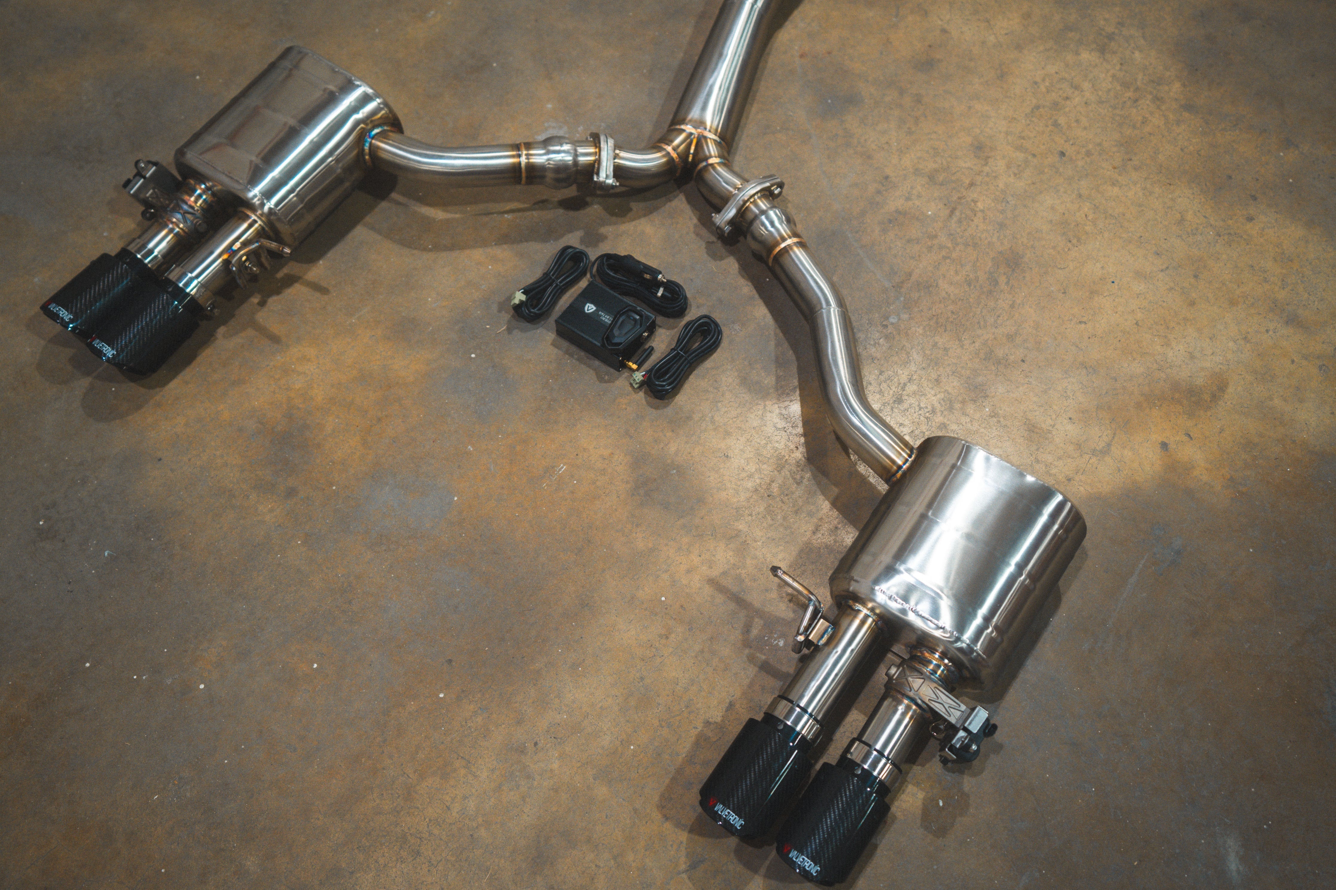 Audi B9 S4 / S5 Valved Sport Exhaust System Secondary image