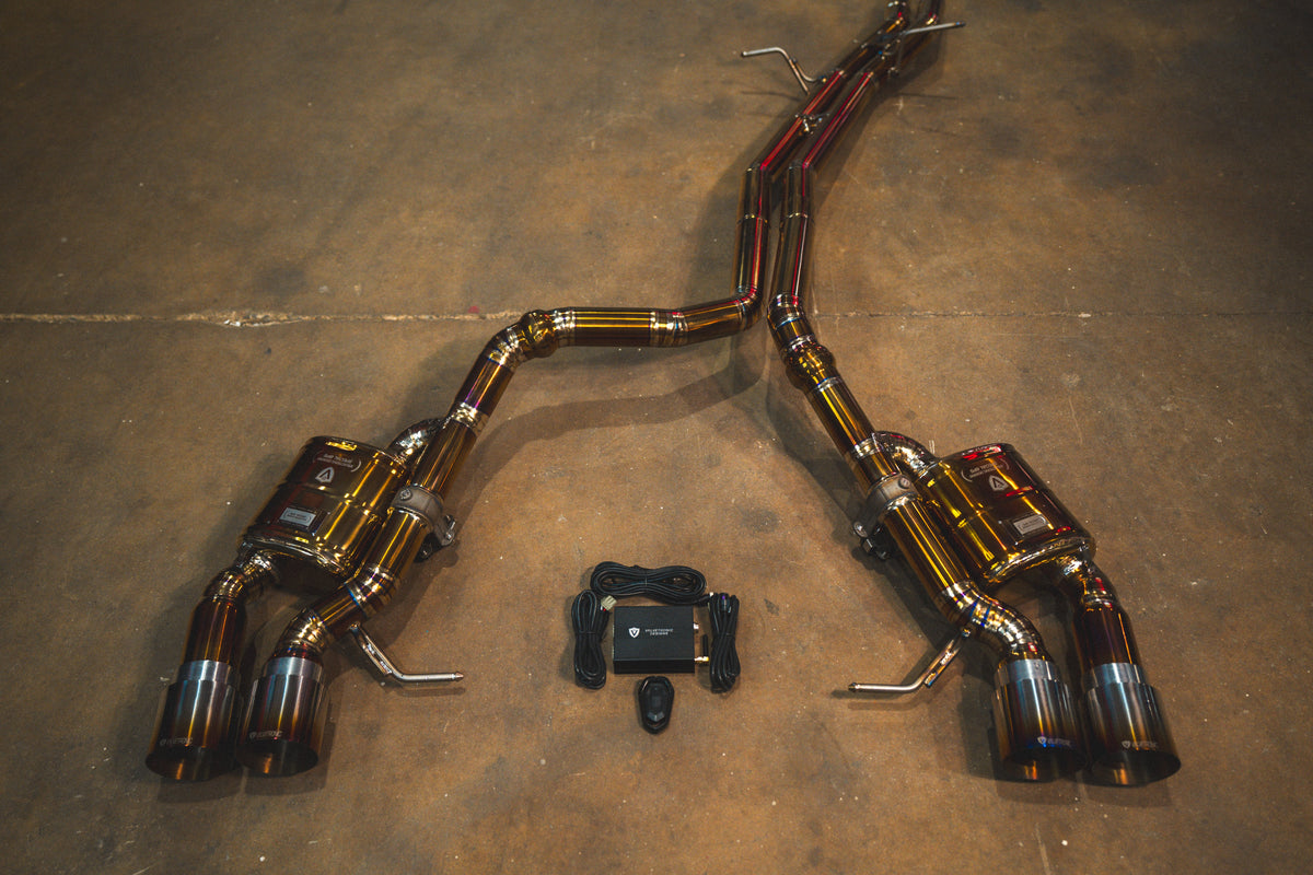 Valvetronic Valved Sport Exhaust System for Porsche Macan Main image