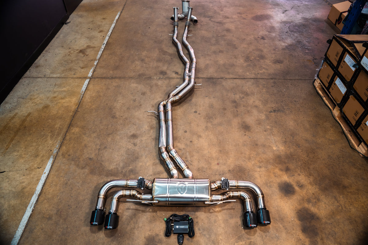 Valved Sport Exhaust System for Porsche 9Y0 Cayenne Main image