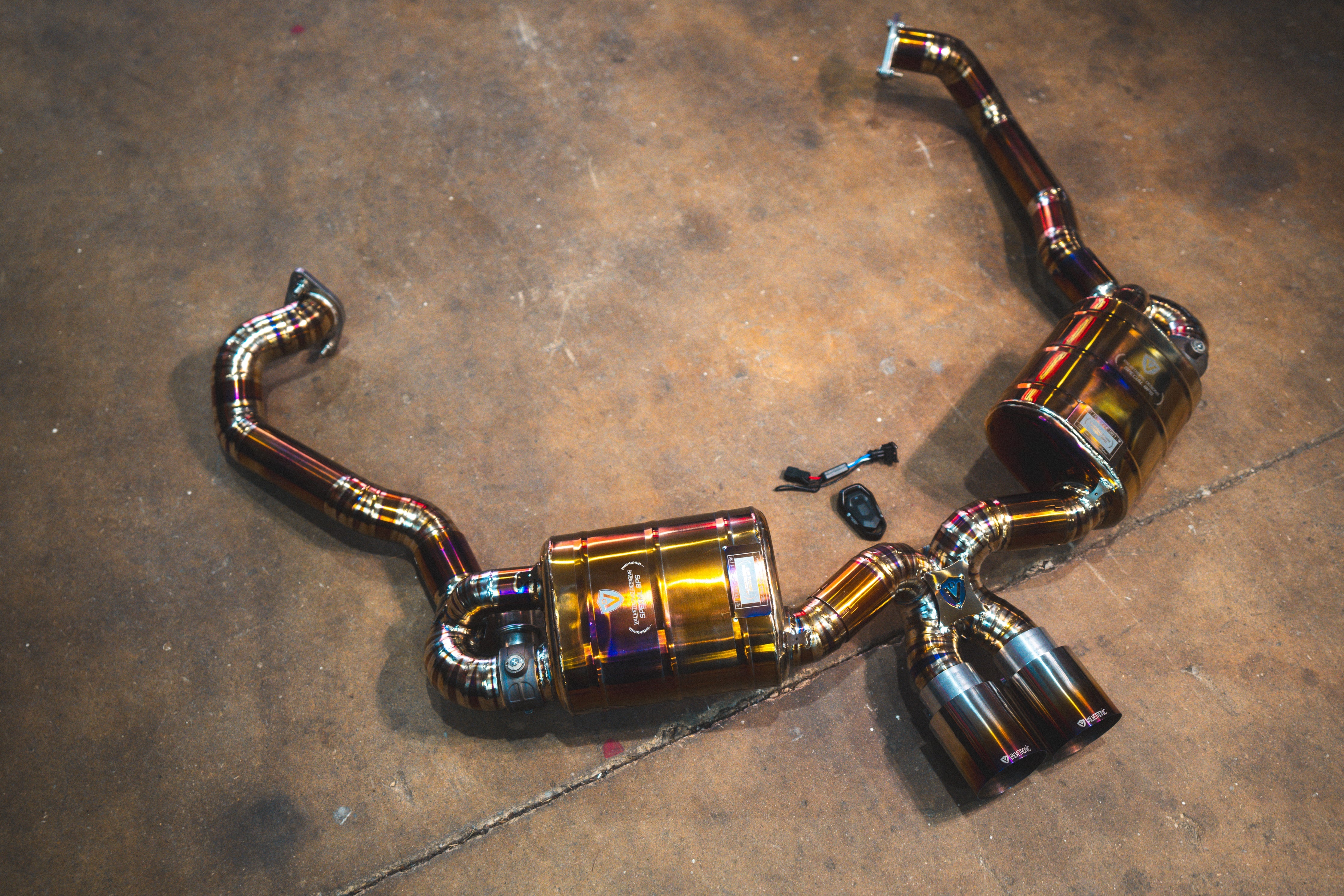Valvetronic Valved Sport Exhaust System for Porsche Boxster/Cayman 981 Secondary image