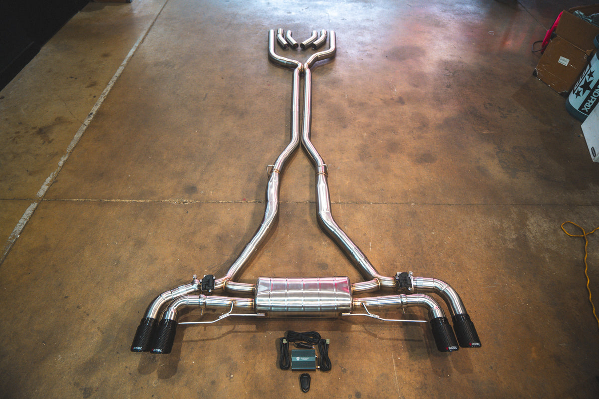 BMW X5/X6 M50i/M60i Valved Sport Exhaust System Main image