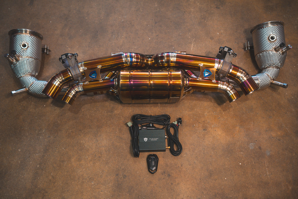Valvetronic Valved Sport Exhaust System for Porsche 992 Carrera / Turbo Main image