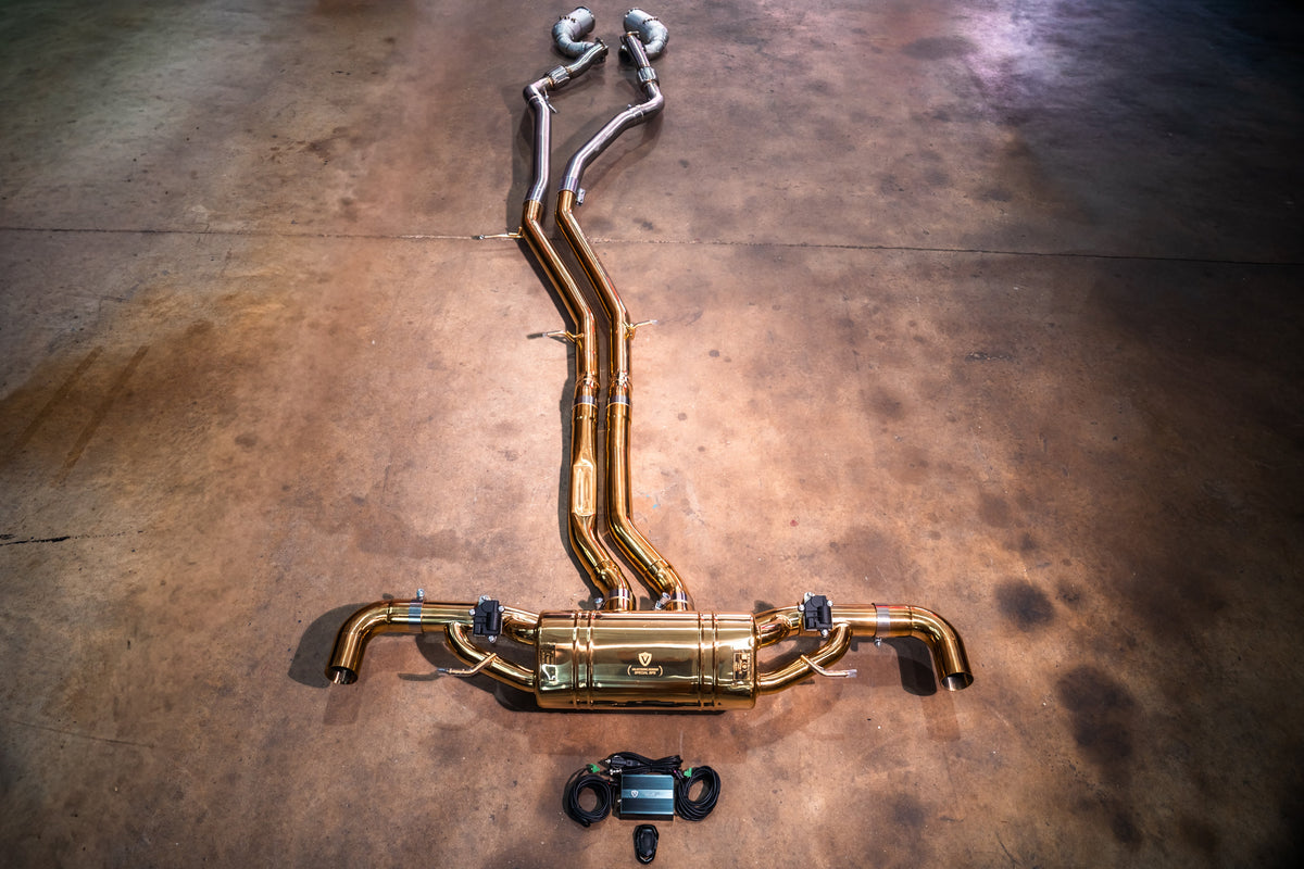 AUDI RSQ8 Valved Sport Exhaust system Main image