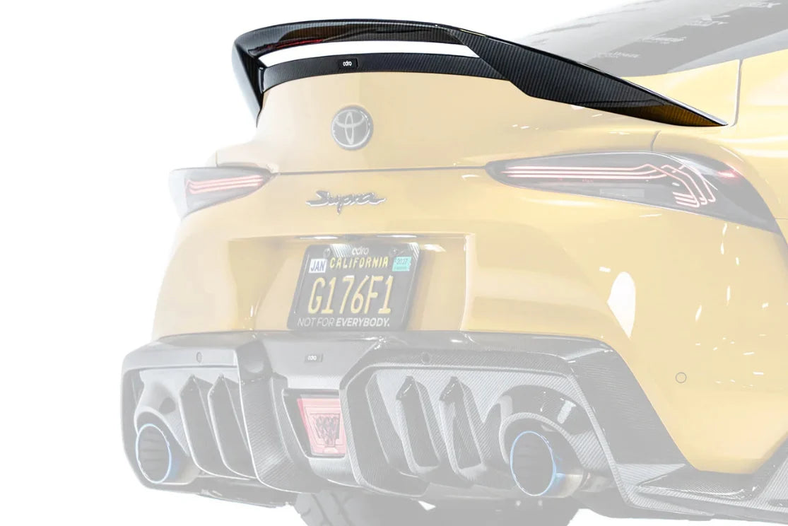 ADRO A90 GR Supra Carbon Rear Spoiler Secondary image