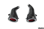 Eventuri Mercedes C190 / R190 AMG GT / GTS / GTR Black Carbon Intake + Engine Cover - Gloss