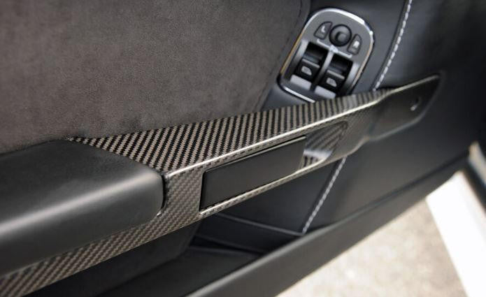Carbon Fiber Door Handle Pull Set - Aston Martin Vantage V8/V12 Secondary image