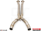 Chevrolet Corvette C7 (Stingray V8) coupe / Convertible 2014-2019 Full Cat-Back X-Pipe - LSR Mid Resonator Delete Pipes