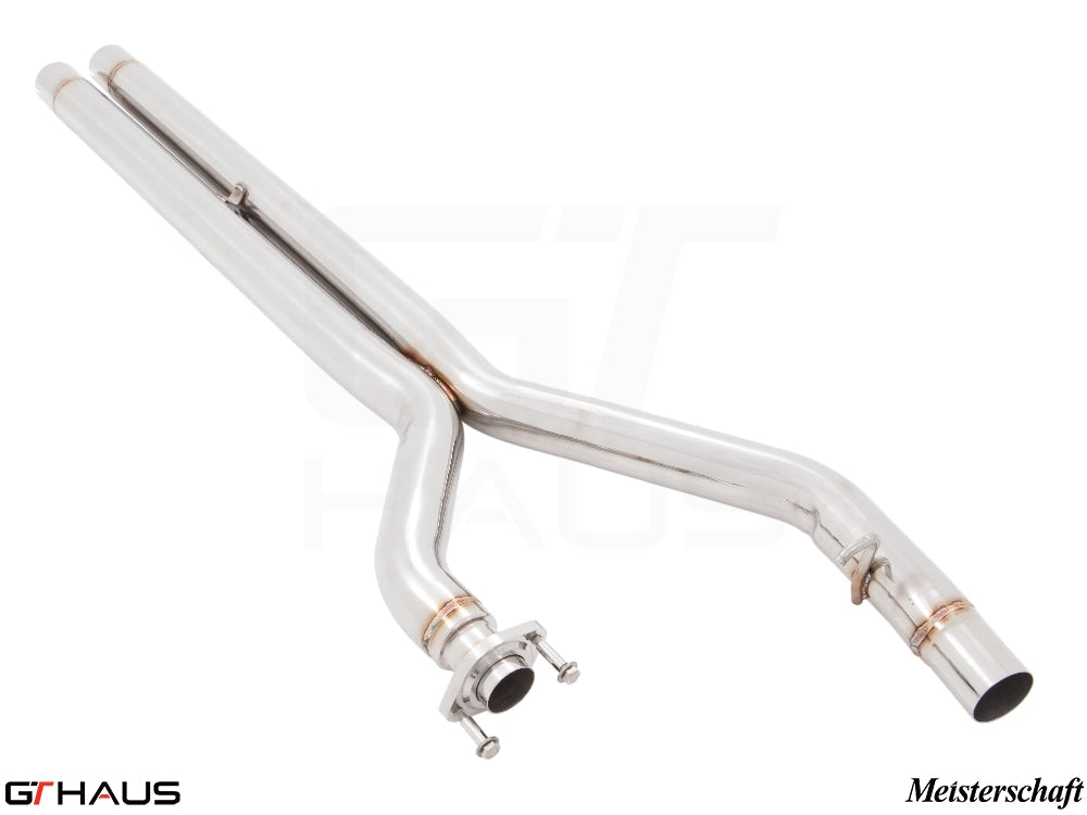 Dodge Challenger (Coupe) SRT8 (6.1 HEMI V8 / 6.4 HEMI V8) 2008-2014 Section 2 (Catback X-Pipe) resonator delete Section Secondary image