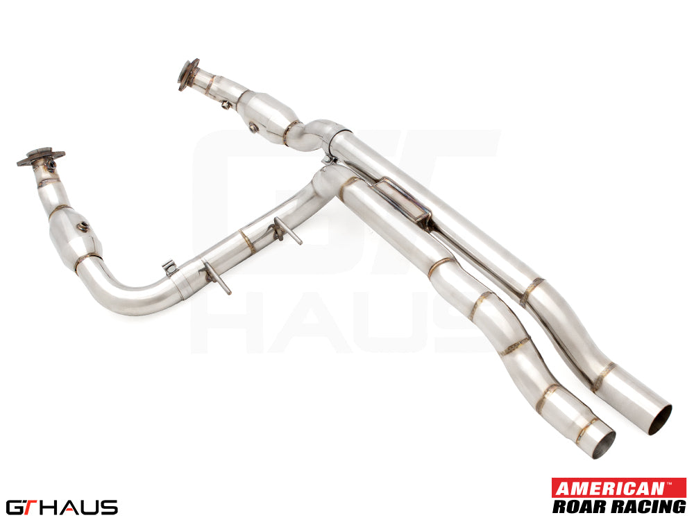 Ford F-150 Raptor R 2023+ Down Pipes OBD2 - 400 CEL Sport Cats
