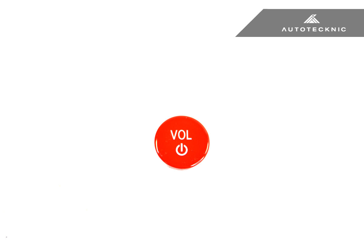 AutoTecknic F9X / G-Chassis Red Audio Volume Button