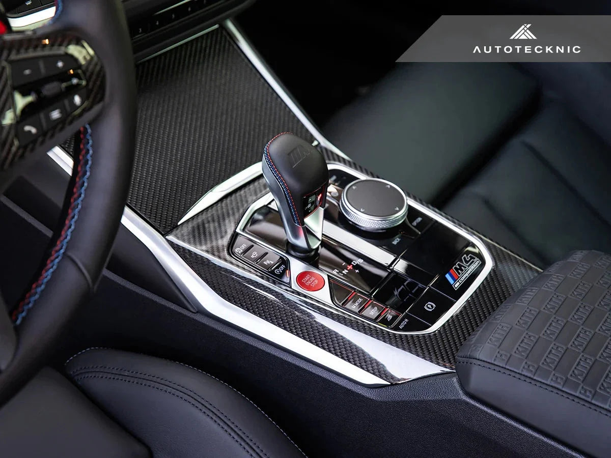 AutoTecknic G8X M3 / M4 Pre-LCI Dry Carbon Fiber Interior Trim - LHD Secondary image