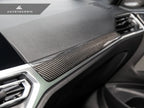 AutoTecknic G8X M3 / M4 Pre-LCI Dry Carbon Fiber Interior Trim - LHD
