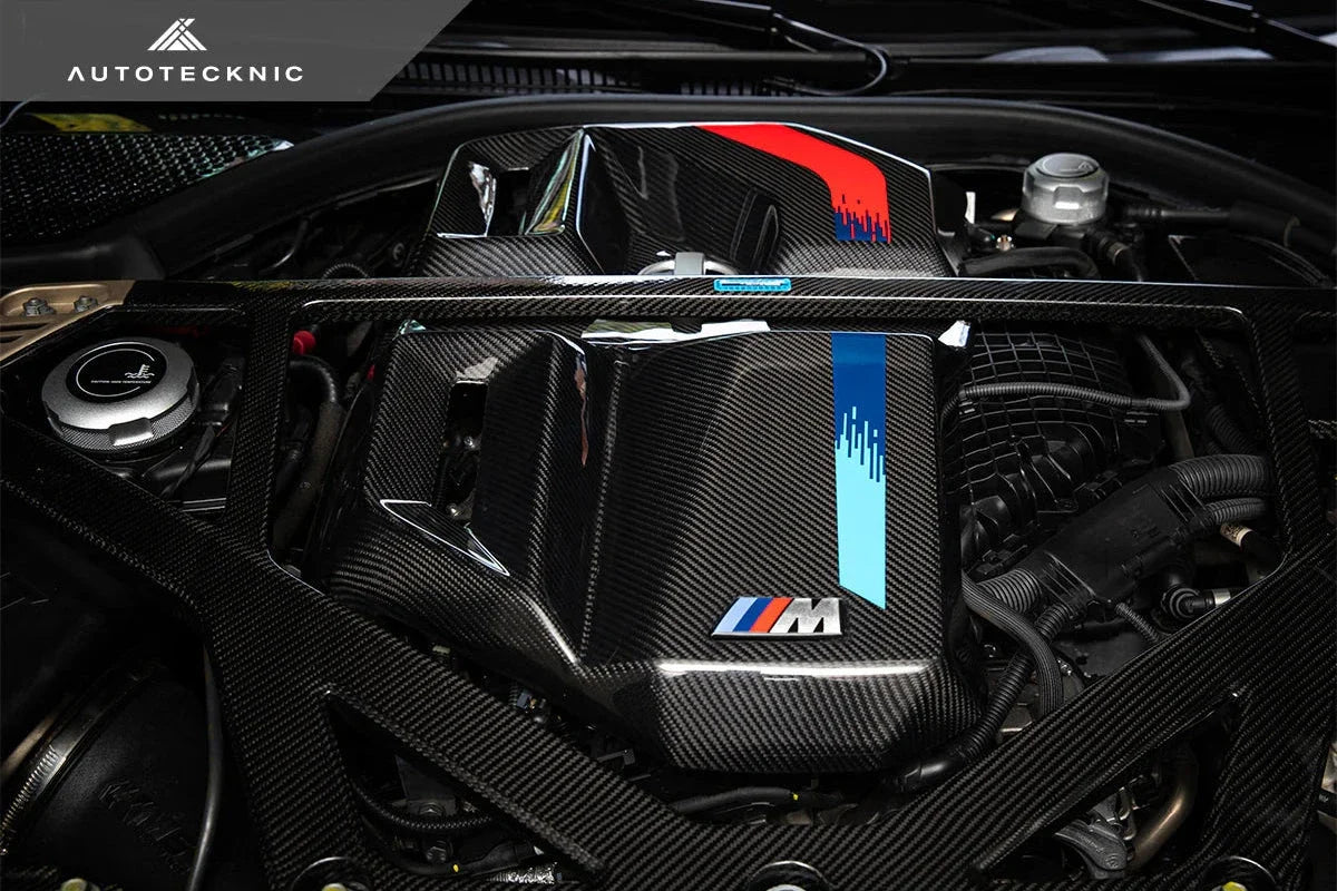 AutoTecknic G8X M2 / M3 / M4 Dry Carbon Engine Cover - V2 Secondary image