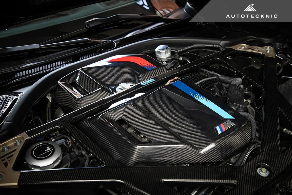 AutoTecknic G8X M2 / M3 / M4 Dry Carbon Engine Cover - V2