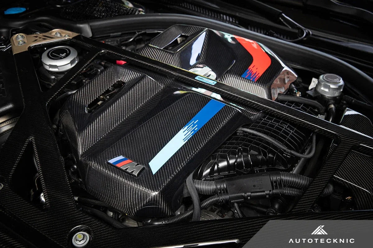 AutoTecknic G8X M2 / M3 / M4 Dry Carbon Engine Cover - V2